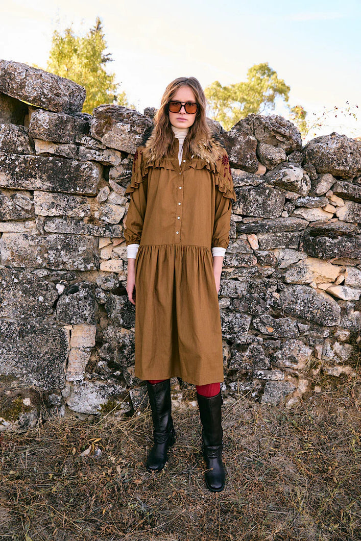 Vestido Trujillo Kaki