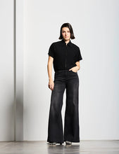 Cargar imagen en el visor de la galería, Vaqueros Luisenpark Palazzo Black