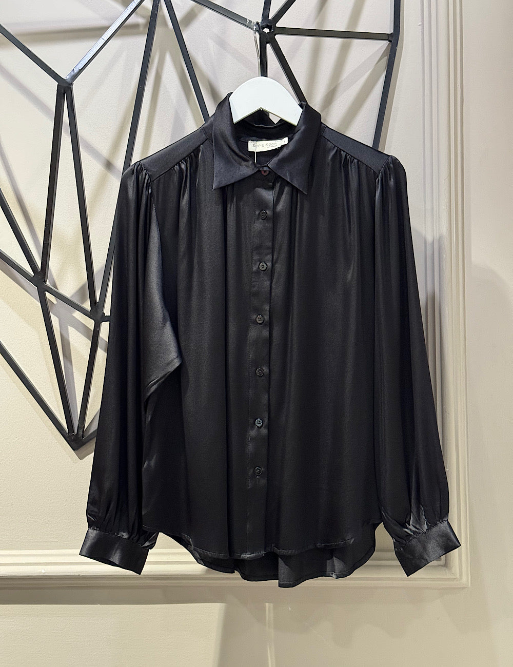 Camisa Corbusier Negro