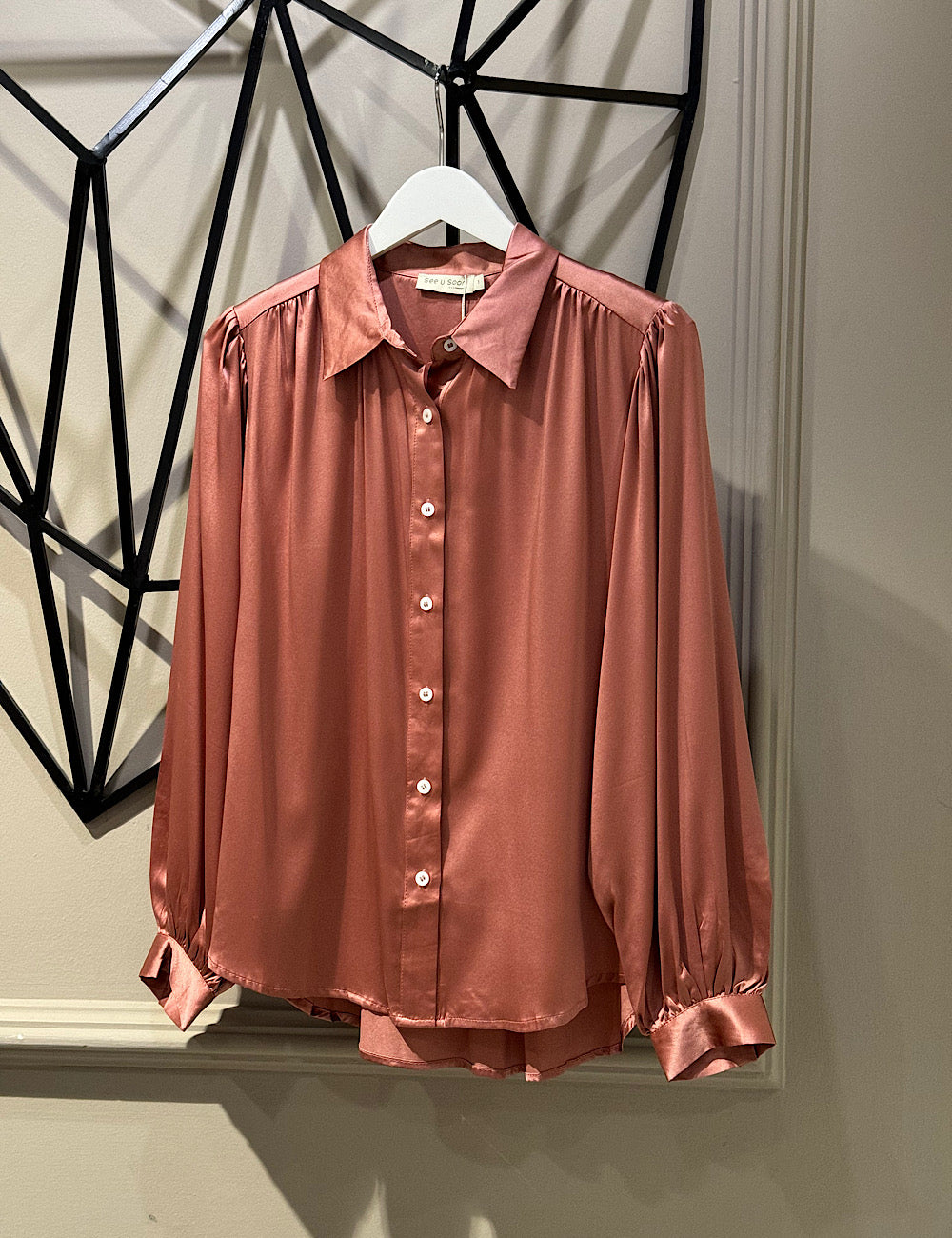 Camisa Corbusier Rosa