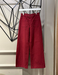 Pantalones Lucia Burdeos