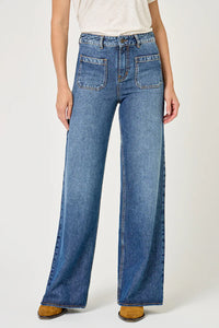 Vaqueros Lucie Blue