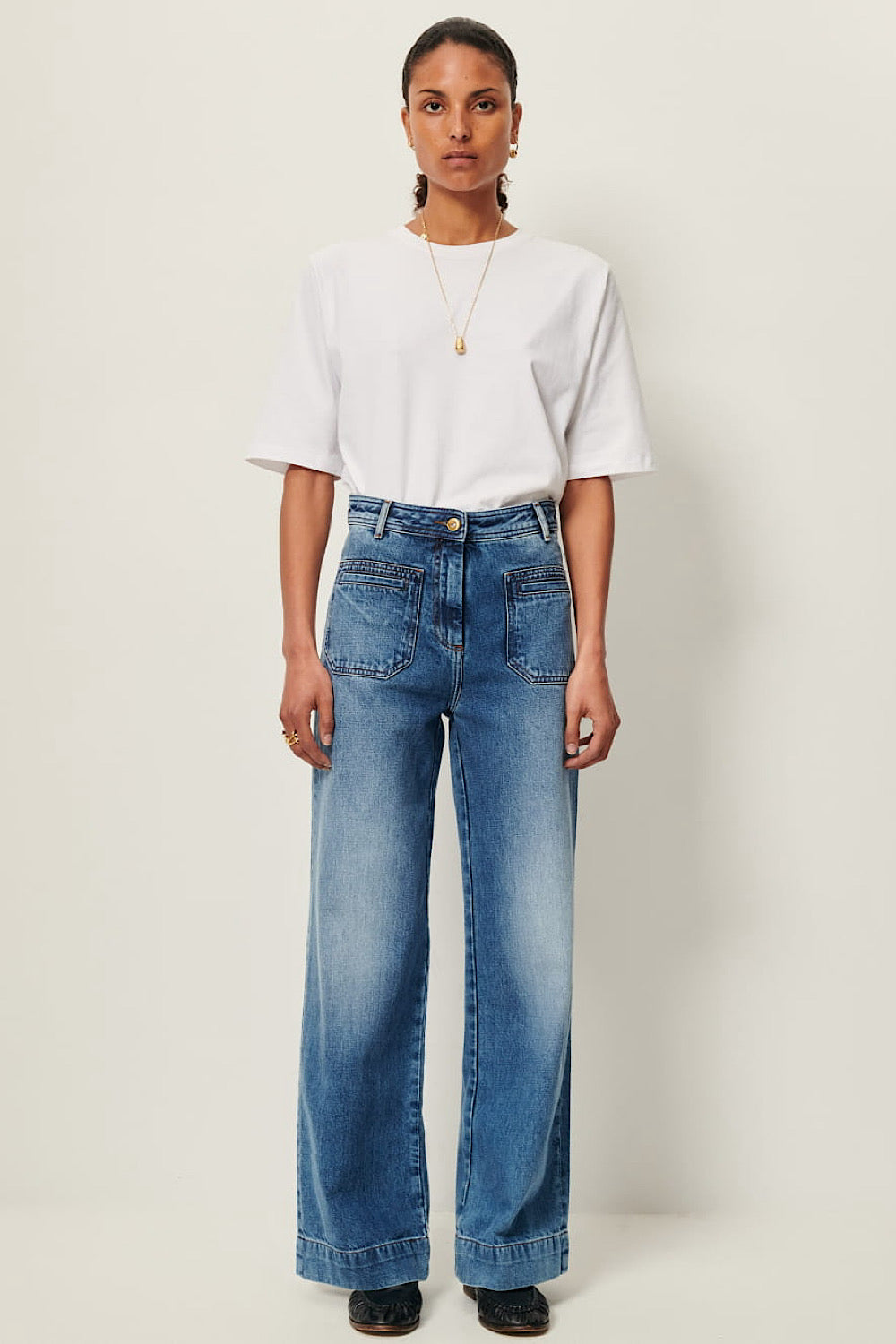 Vaqueros Johnny Vintage Blue