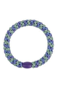 Kknekki Purple Green Glitter Stripe