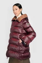 Cargar imagen en el visor de la galería, Abrigo Lewisporte 3 Aubergine