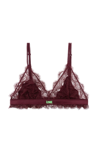 Conjunto Love Lace Burgundy