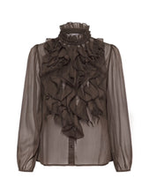 Cargar imagen en el visor de la galería, Camisa Lilja Choco Long