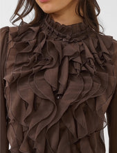 Cargar imagen en el visor de la galería, Camisa Lilja Choco Long