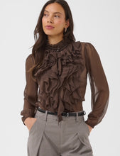 Cargar imagen en el visor de la galería, Camisa Lilja Choco Long