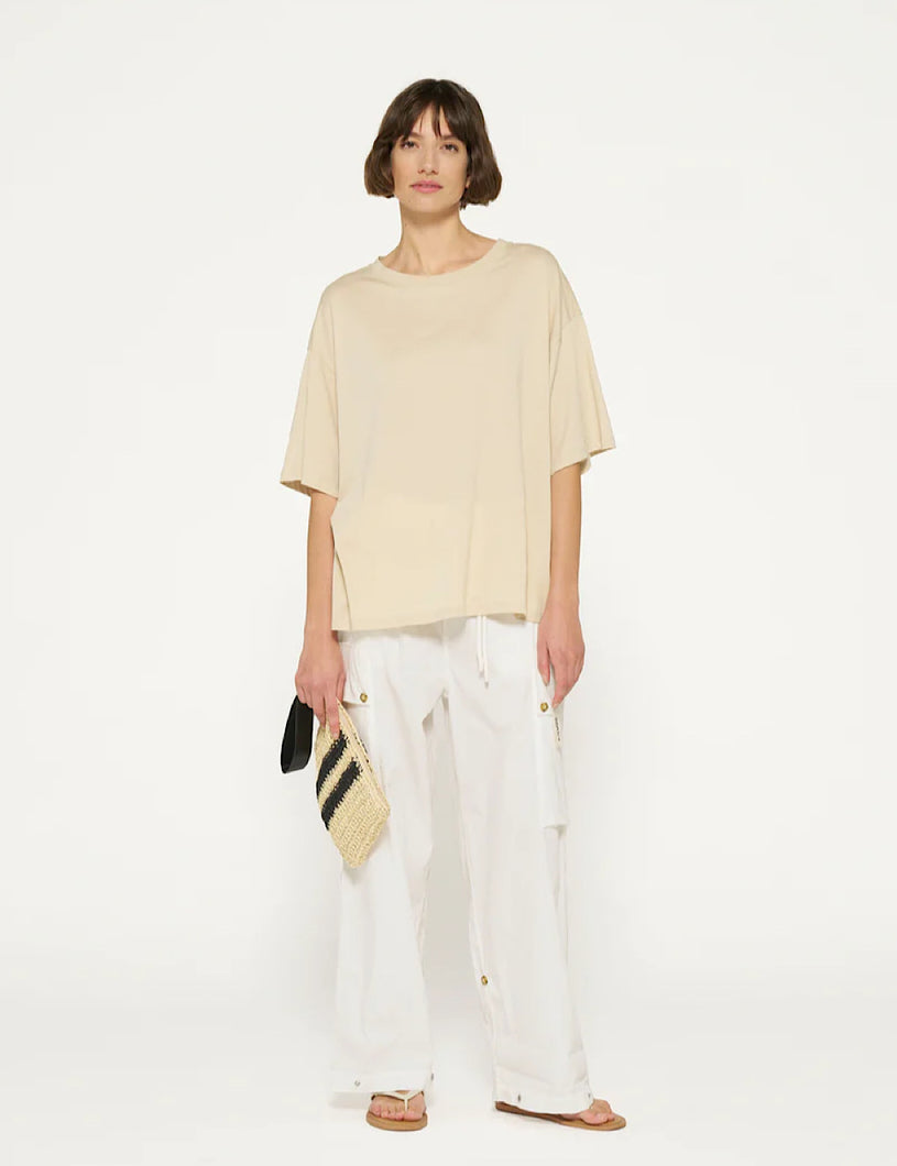 Pantalones Utility White