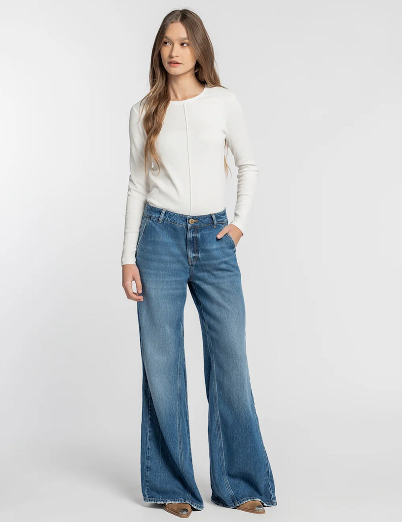 Vaqueros Luisa Vintage Blue