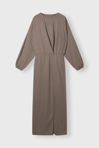 Vestido Maxi Taupe