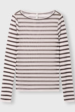Cargar imagen en el visor de la galería, Camiseta Mesh Stripes Wine