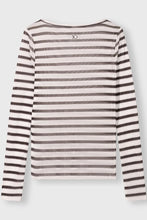 Cargar imagen en el visor de la galería, Camiseta Mesh Stripes Wine