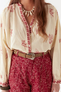 Camisa Margaux Red