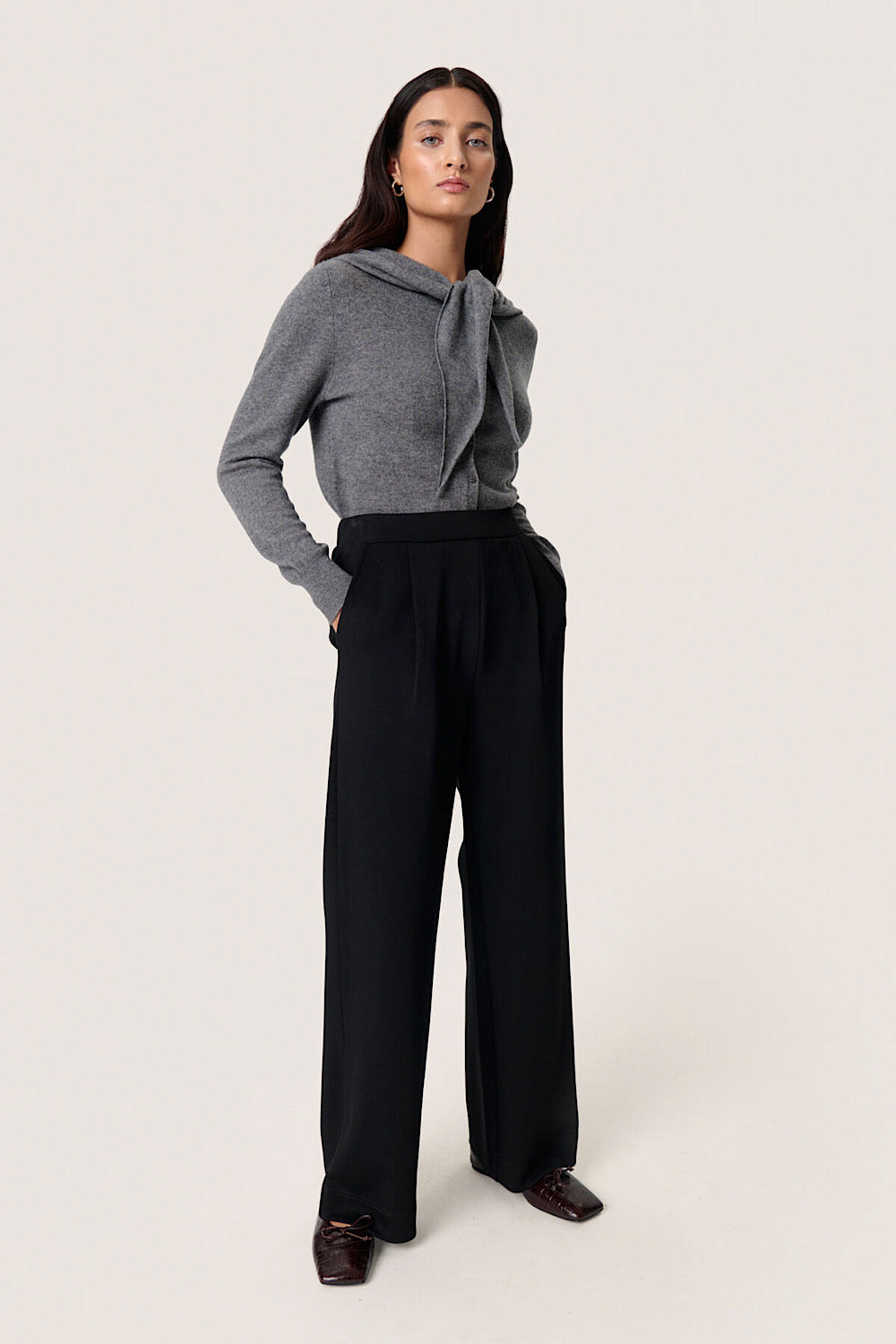 Pantalones Marigold Negro