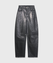 Cargar imagen en el visor de la galería, Pantalones Metallic Western Denim Silver
