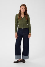 Cargar imagen en el visor de la galería, Cardigan Slim Green