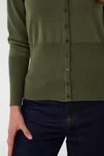 Cargar imagen en el visor de la galería, Cardigan Slim Green