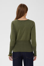 Cargar imagen en el visor de la galería, Cardigan Slim Green