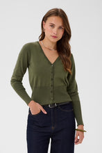 Cargar imagen en el visor de la galería, Cardigan Slim Green