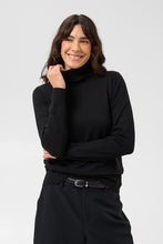 Cargar imagen en el visor de la galería, Jersey Mila Roll Black