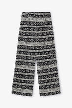 Cargar imagen en el visor de la galería, Pantalones Bruno Cenefas Negro