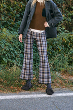 Cargar imagen en el visor de la galería, Pantalones Tartan Marrón
