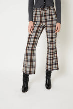 Cargar imagen en el visor de la galería, Pantalones Tartan Marrón