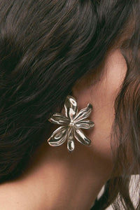Pendientes Jamine Plata