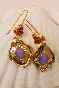 Pendientes Pitiusa Lila