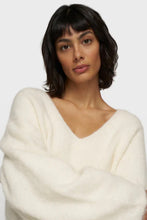 Cargar imagen en el visor de la galería, Jersey Pleat Ecru