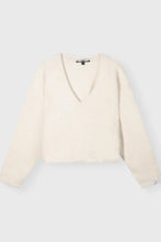 Cargar imagen en el visor de la galería, Jersey Pleat Ecru