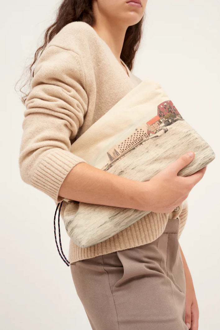 Bolso Pouch Kobenhavn + Tirador Burdeos