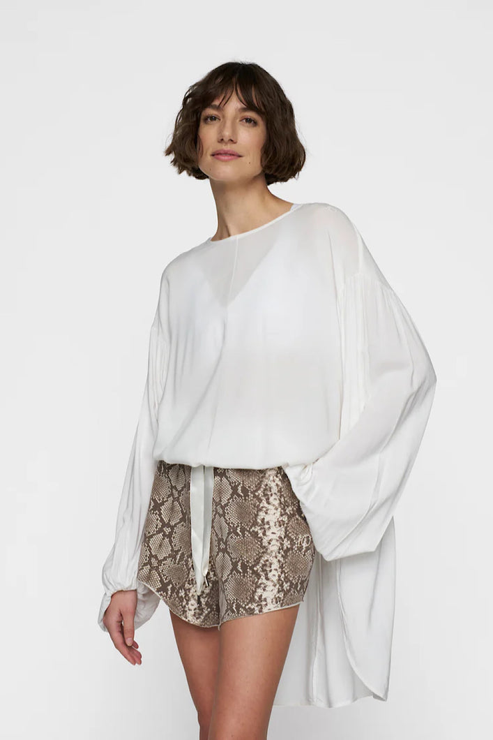 Top Voile White
