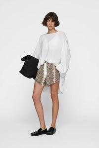 Top Voile White