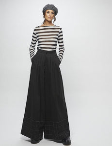 Pantalones Palazzo Negro