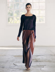 Pantalones Jacquard
