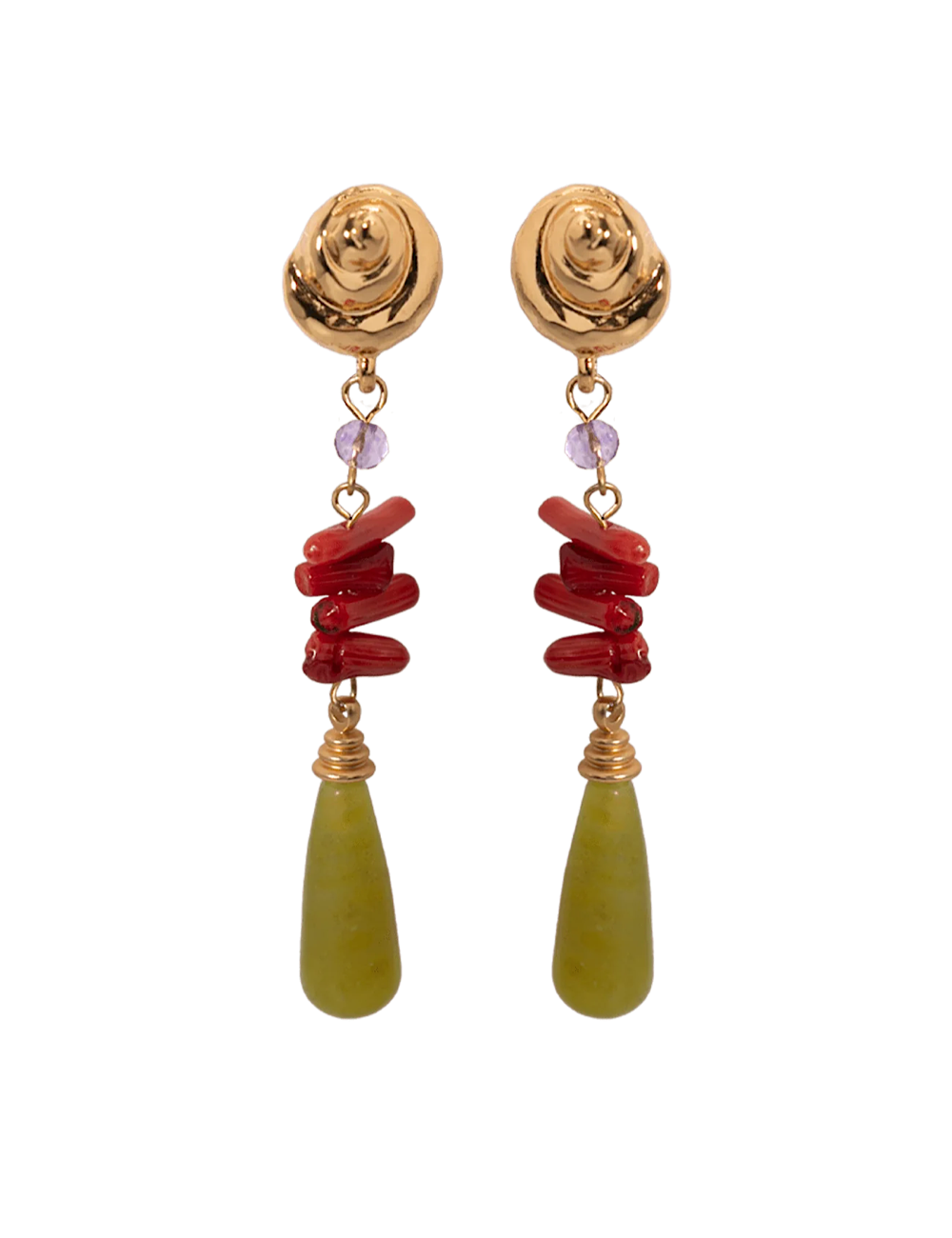 Pendientes Caracola