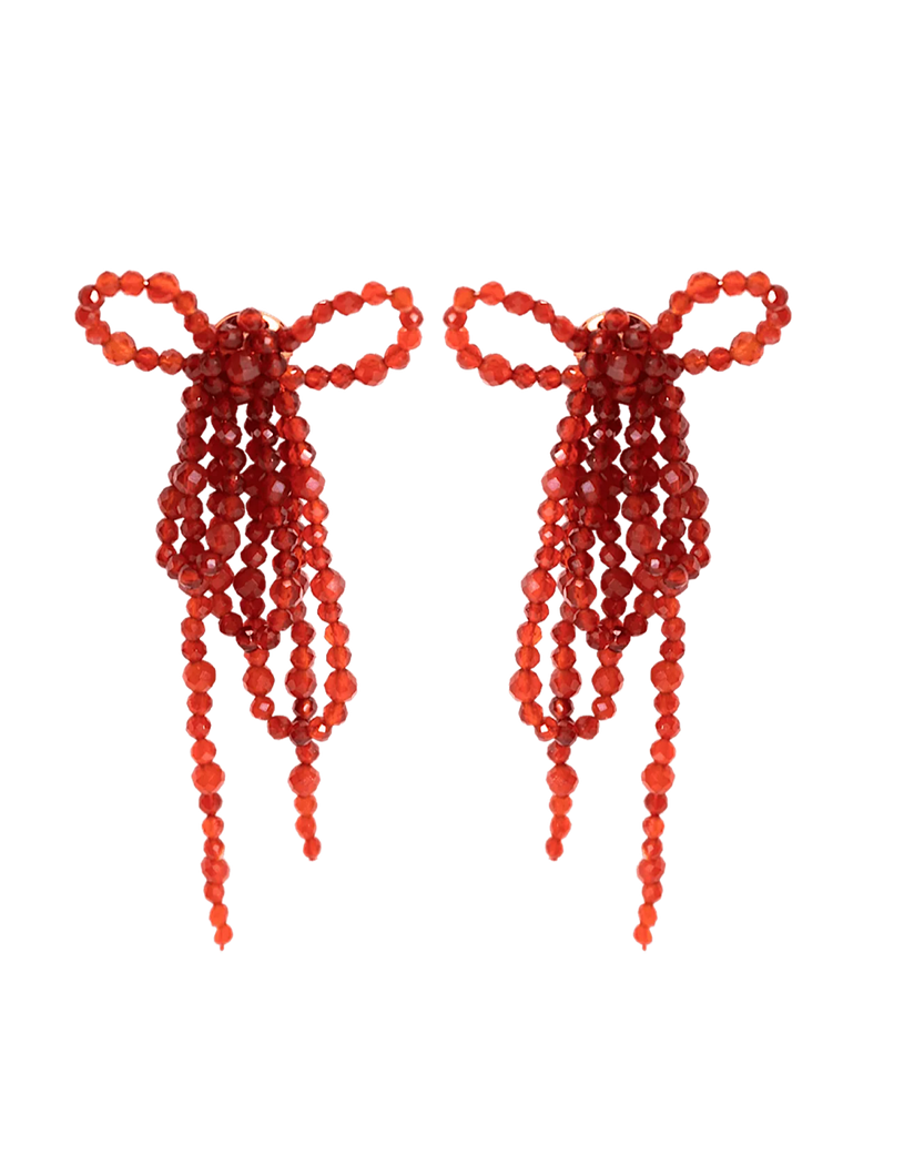 Pendientes Isis Garnet