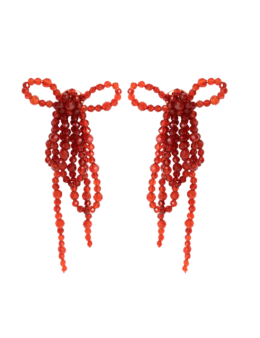 Pendientes Isis Garnet