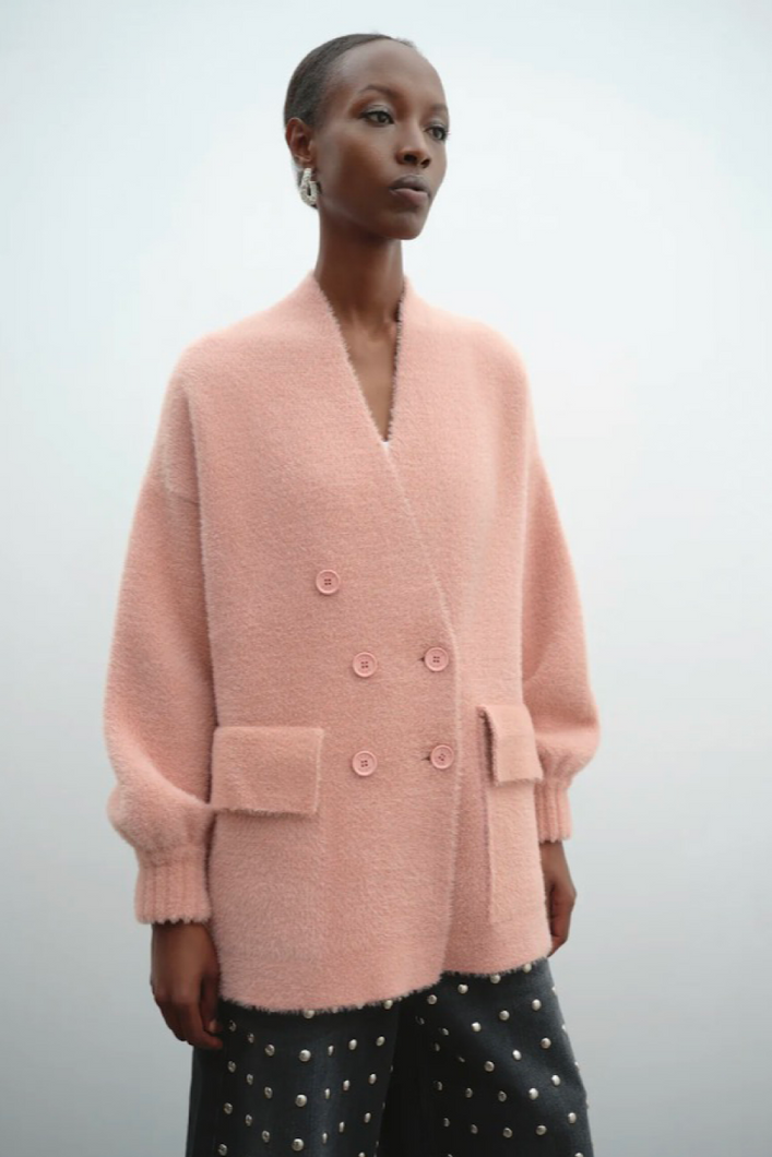 Chaqueta Picot Blush
