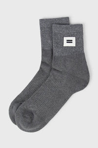 Calcetines Patch Antracita