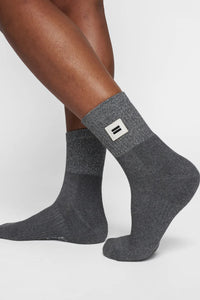 Calcetines Patch Antracita