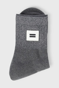 Calcetines Patch Antracita