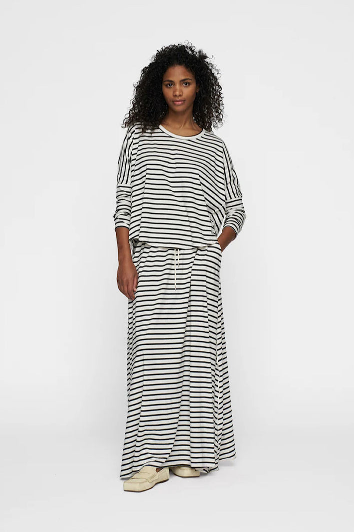 Falda Stripes Black