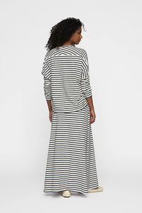 Falda Stripes Black