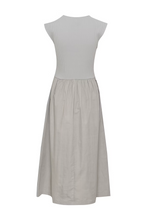Cargar imagen en el visor de la galería, Vestido Phoebe Gris