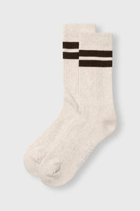 Calcetines Stripes Chocolat