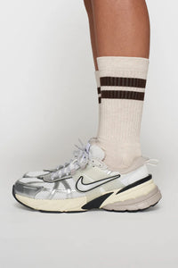 Calcetines Stripes Chocolat
